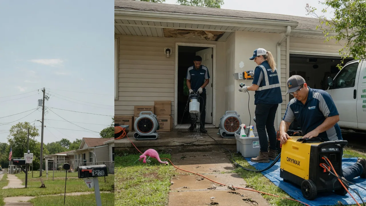 Storm Damage Water Removal in Bradenville, PA near me